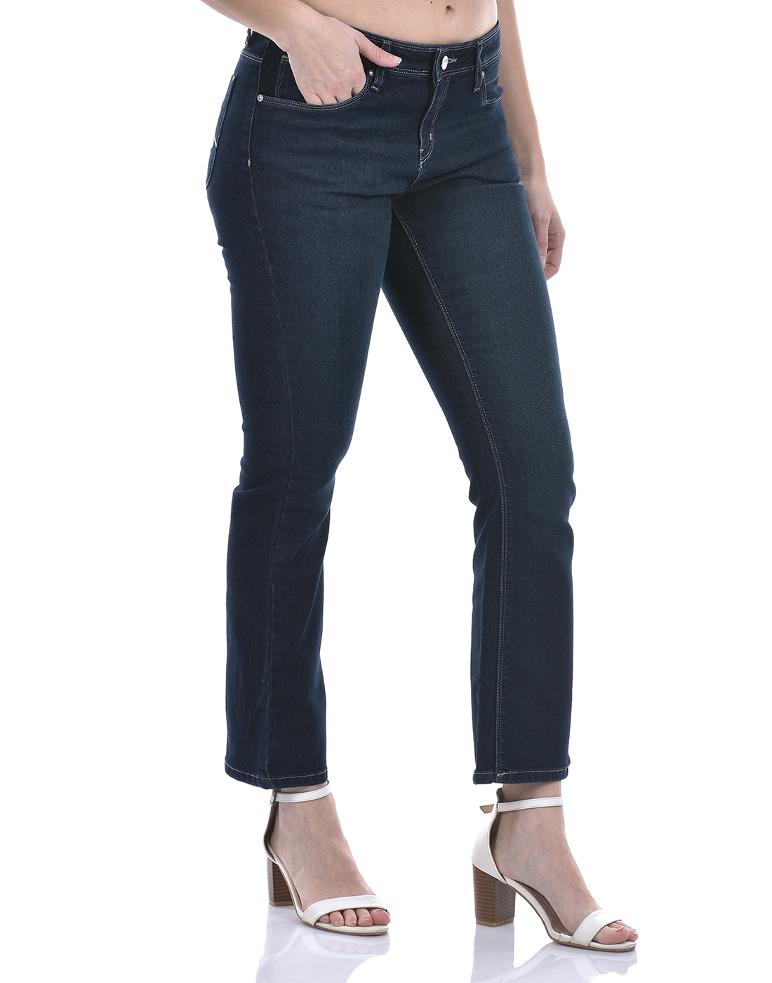 Numero Uno Women Solid Dark Blue Jeans